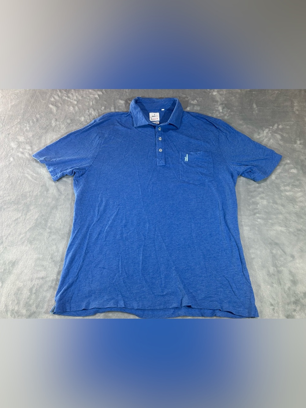 Johnnie O Blue Men Golf Polo-Preppy-XL